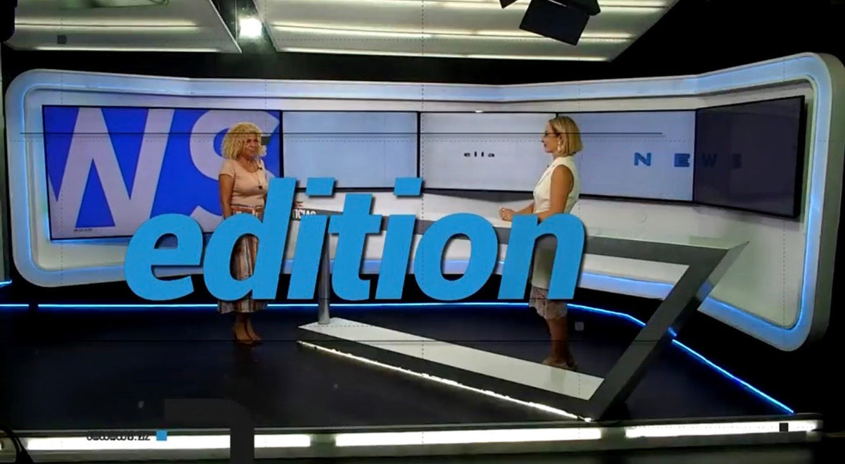 Anna Kovalchenko of L’Essenziale Jewelry on RTV Marbella’s English Edition