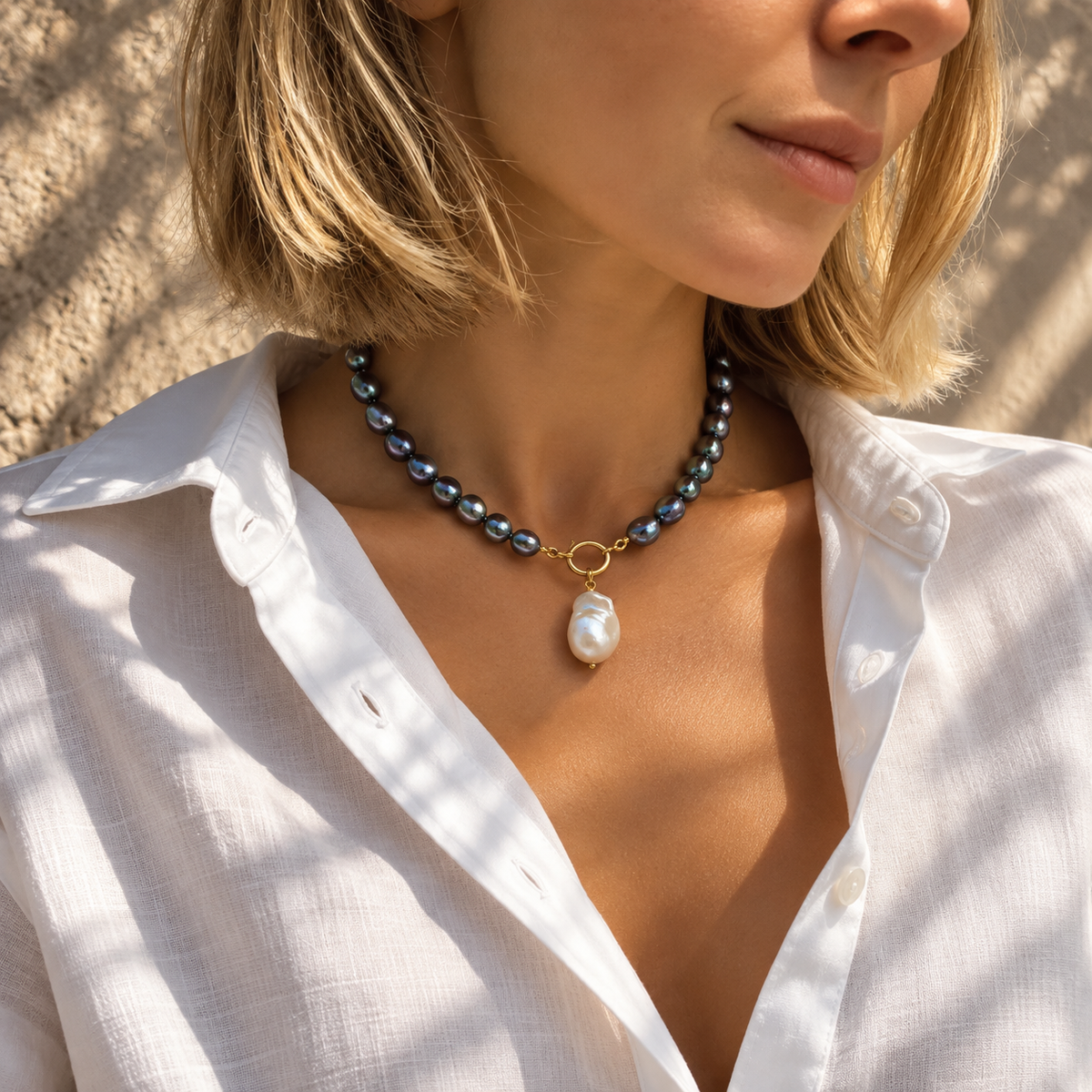 Necklace “Mar de Noche”