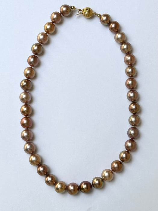 Brown Pearl Necklace