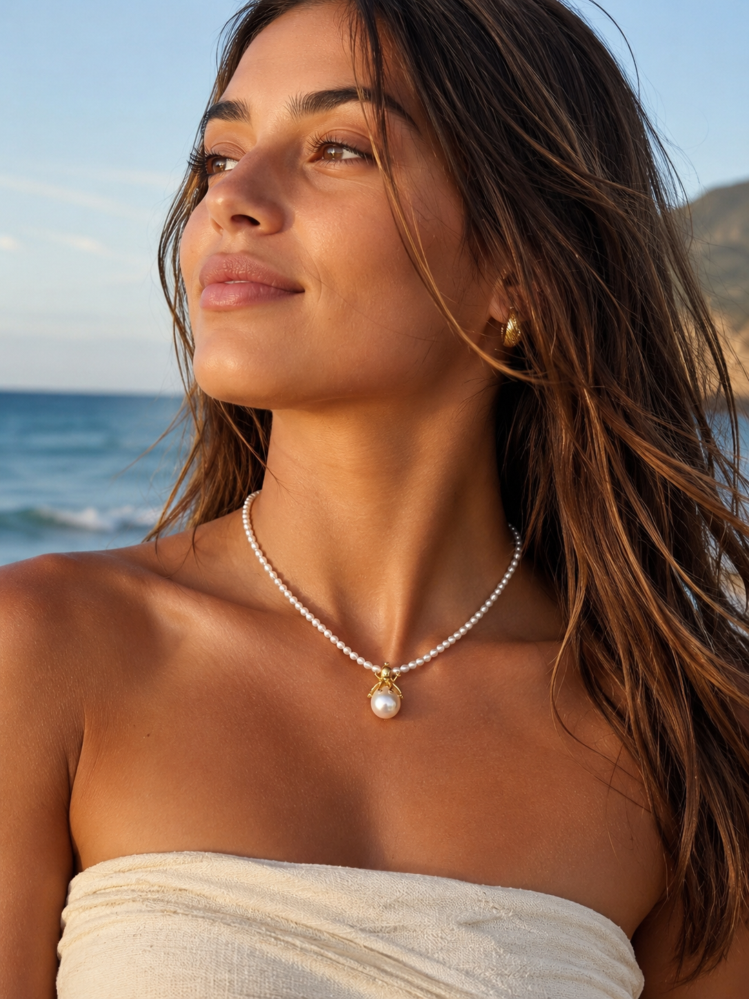 Pearl Necklace “Pulpo”