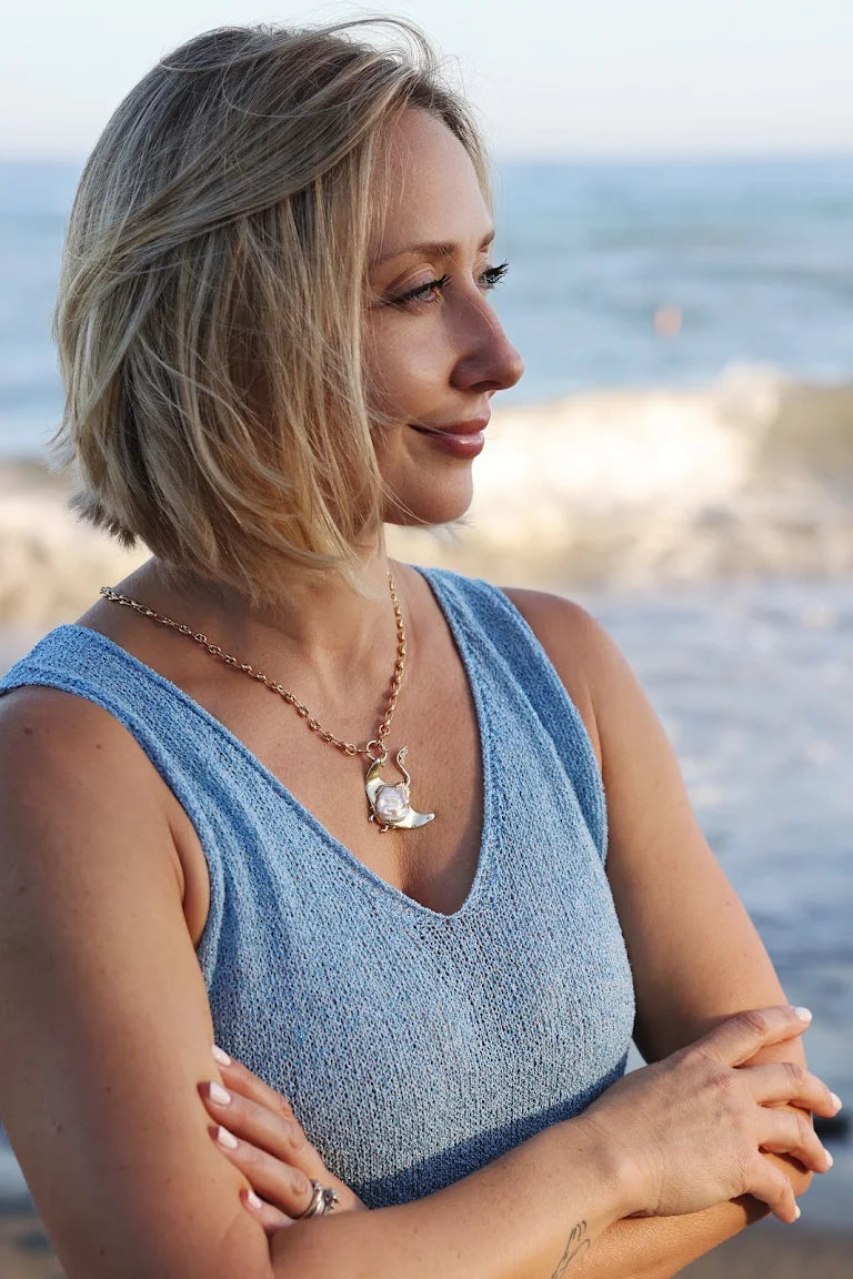 Necklace “Manta”