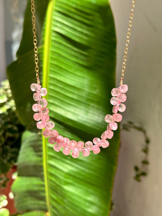 Strawberry Quartz Necklace