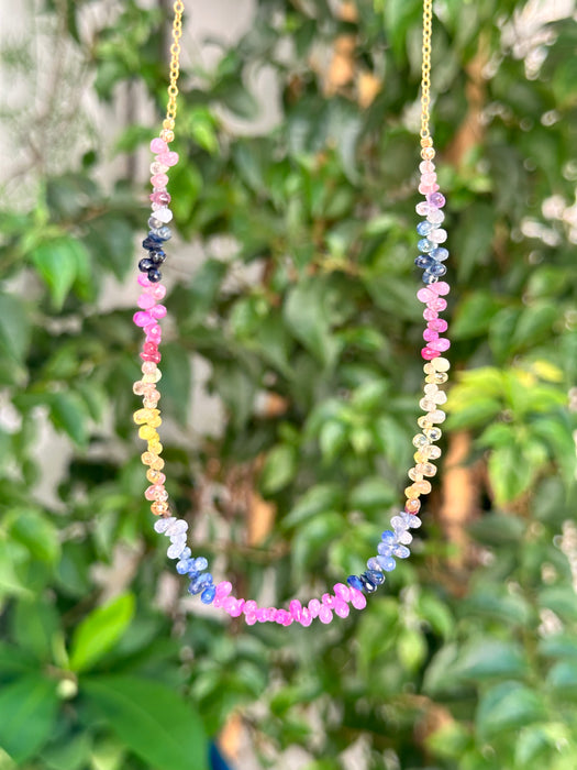 Multi Sapphire Necklace