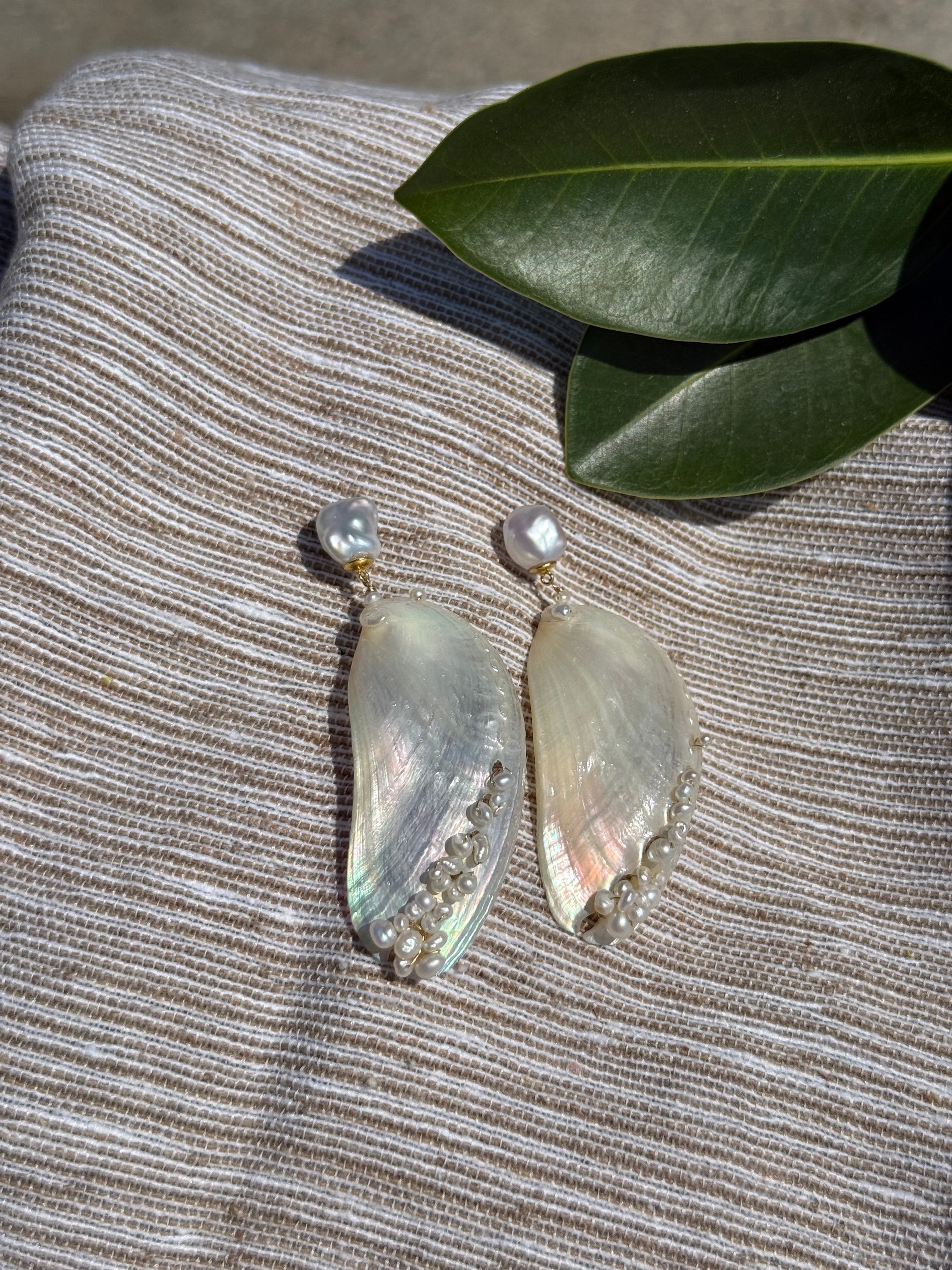 Seashell Earrings “Aphrodite”