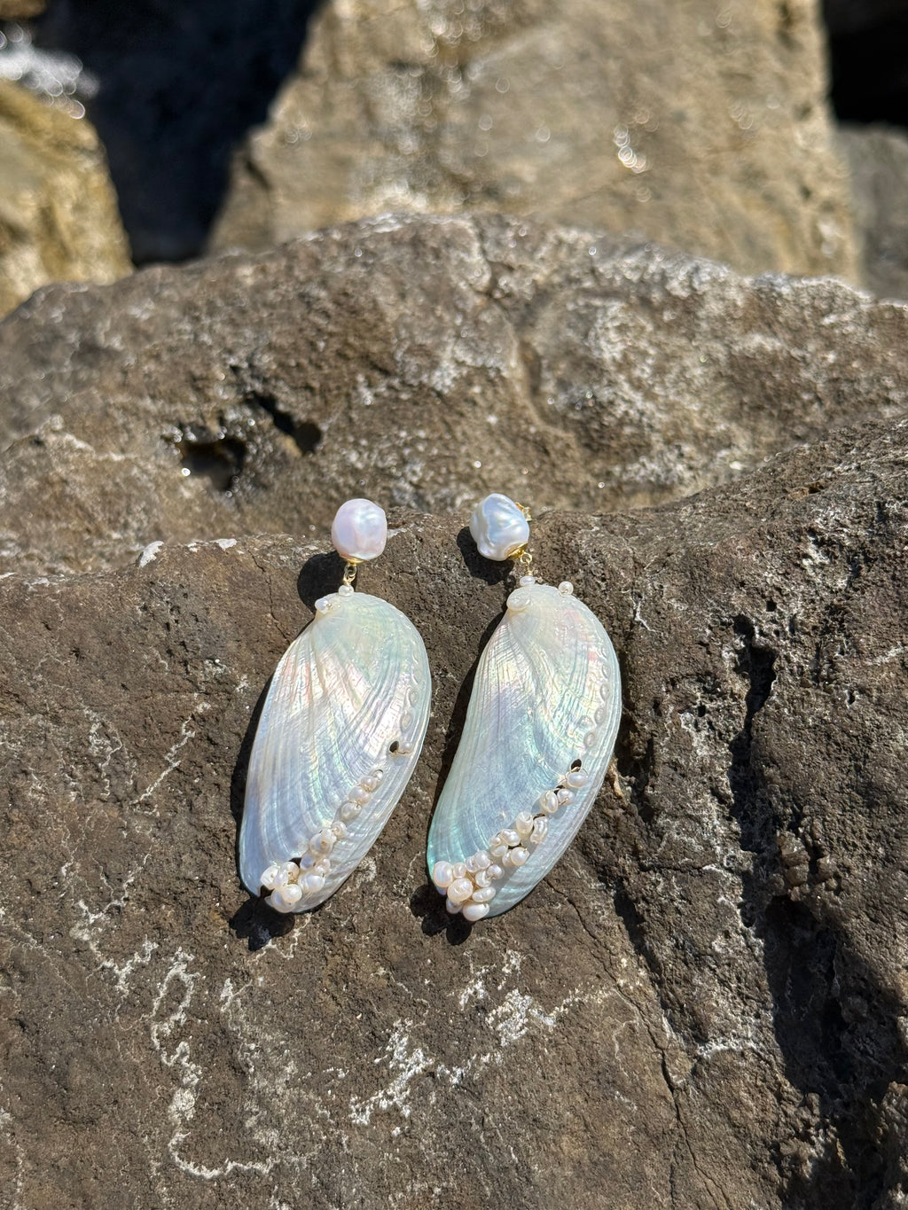 Seashell Earrings “Aphrodite”