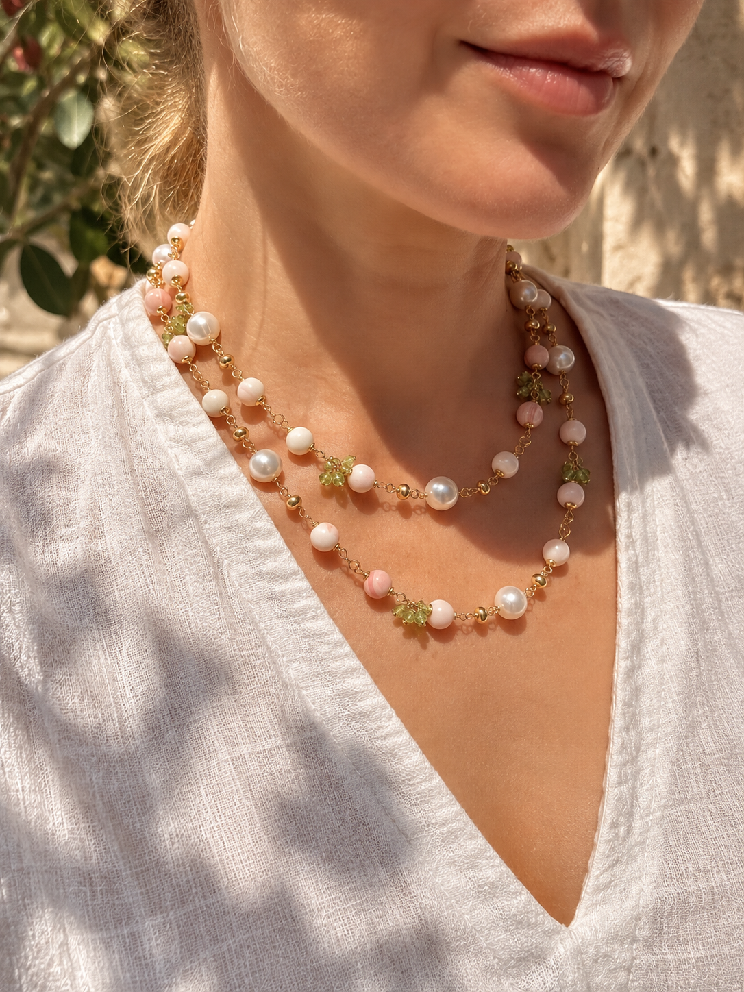 Necklace “Rosa De Mar”