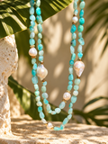 Amazonite Necklace “Taormina”