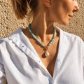 Amazonite Necklace “Laguna”