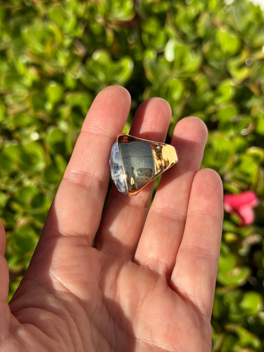 Sodalite Statement Ring