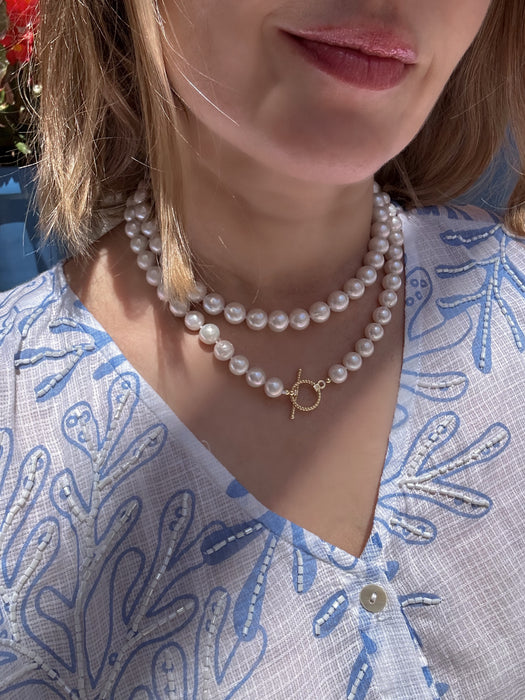 Classic Opera Length Pearl Necklace