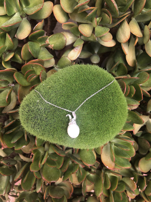 Pearl Rabbit Pendant Necklace