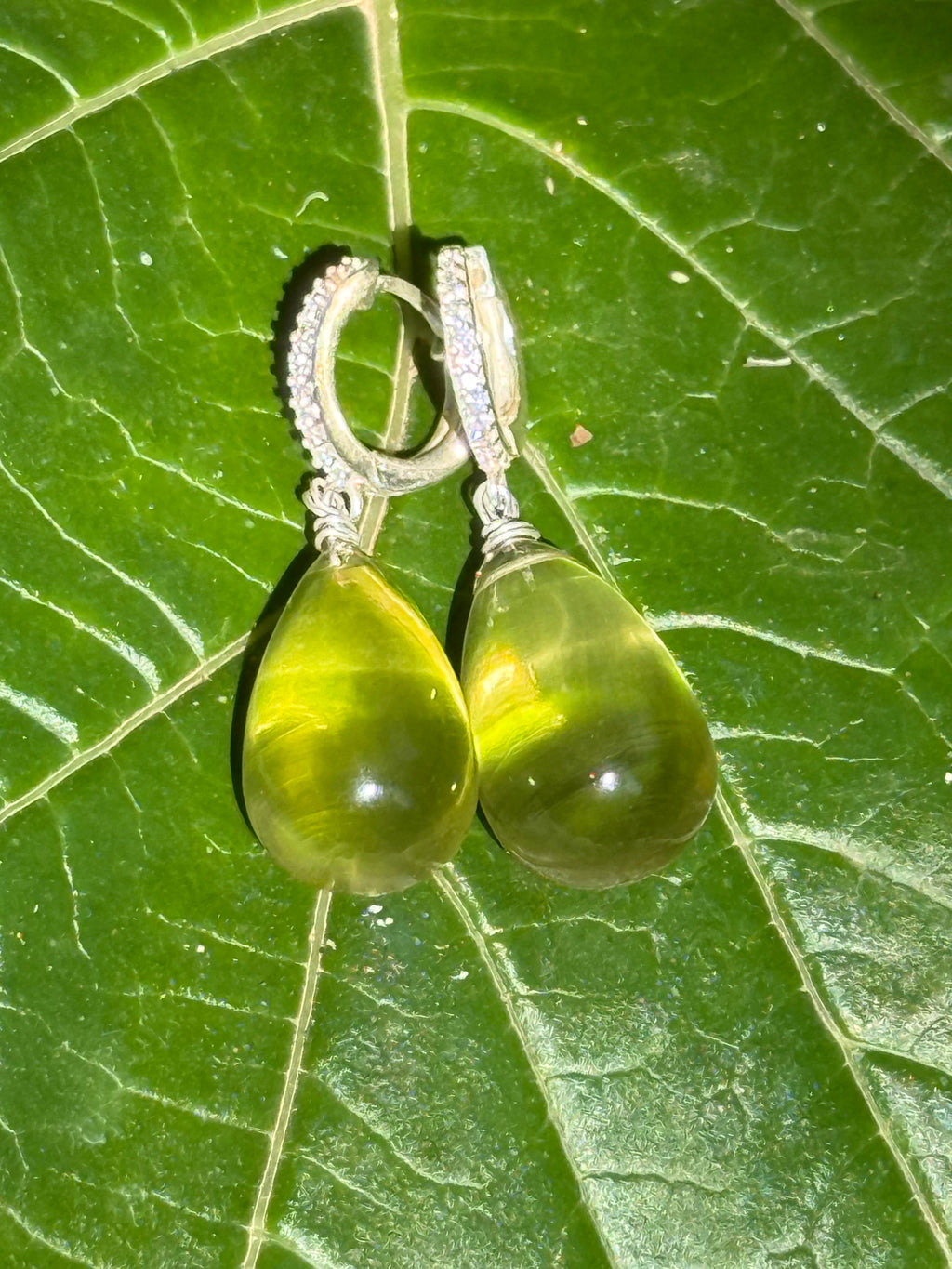 Lemon Quartz Drop Earrings “Lima”