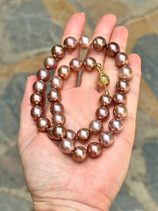 Brown Pearl Necklace