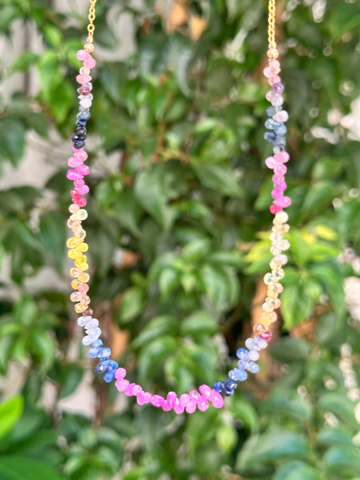 Multi Sapphire Necklace