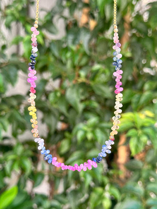 Multi Sapphire Necklace