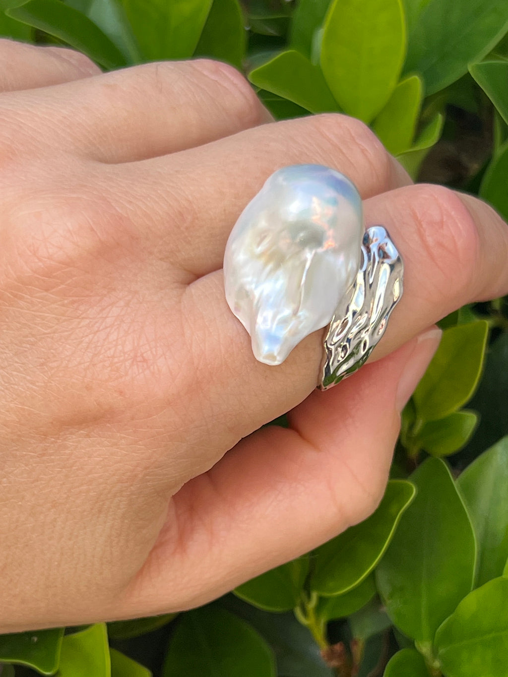Ring “Onda” In Silver