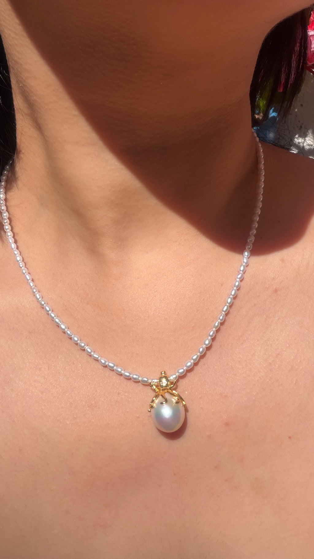 Pearl Necklace “Pulpo”