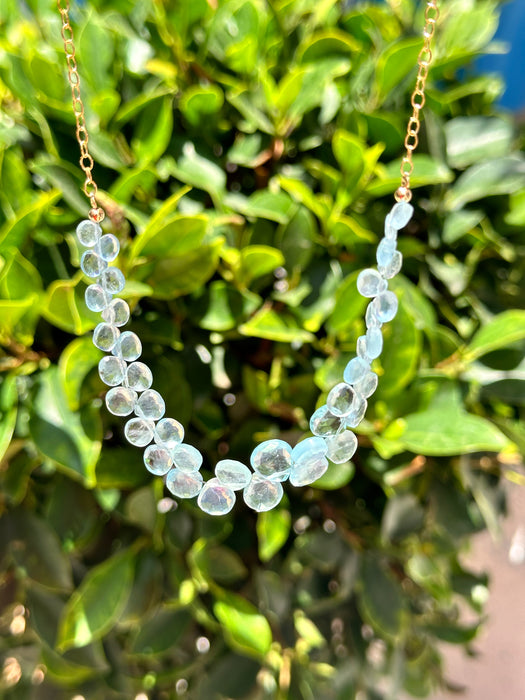 Aquamarine Briolette Necklace