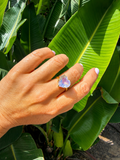 Heart Lavender Quartz Ring