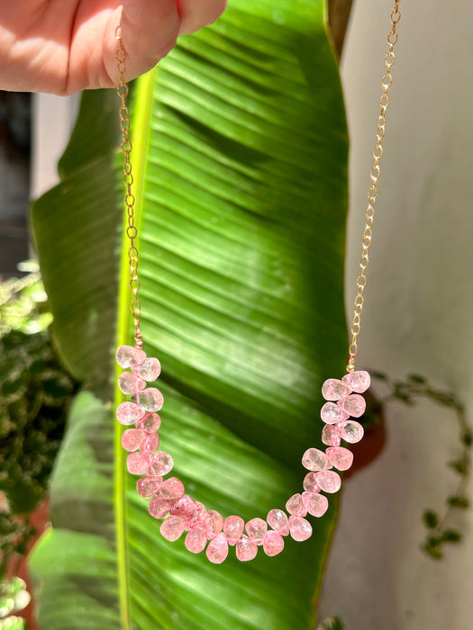 Strawberry Quartz Necklace