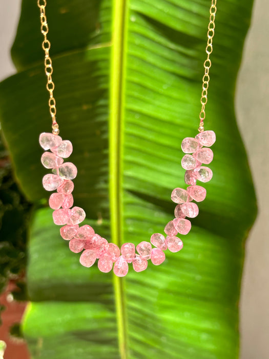 Strawberry Quartz Necklace