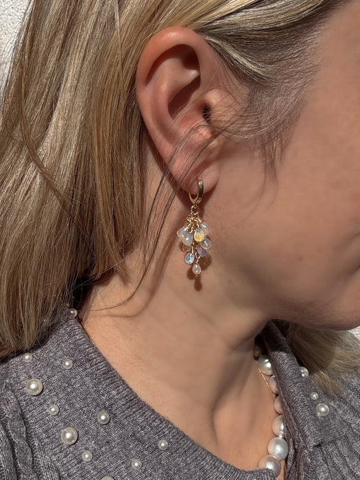 Ethiopian Opal Drop Earrings