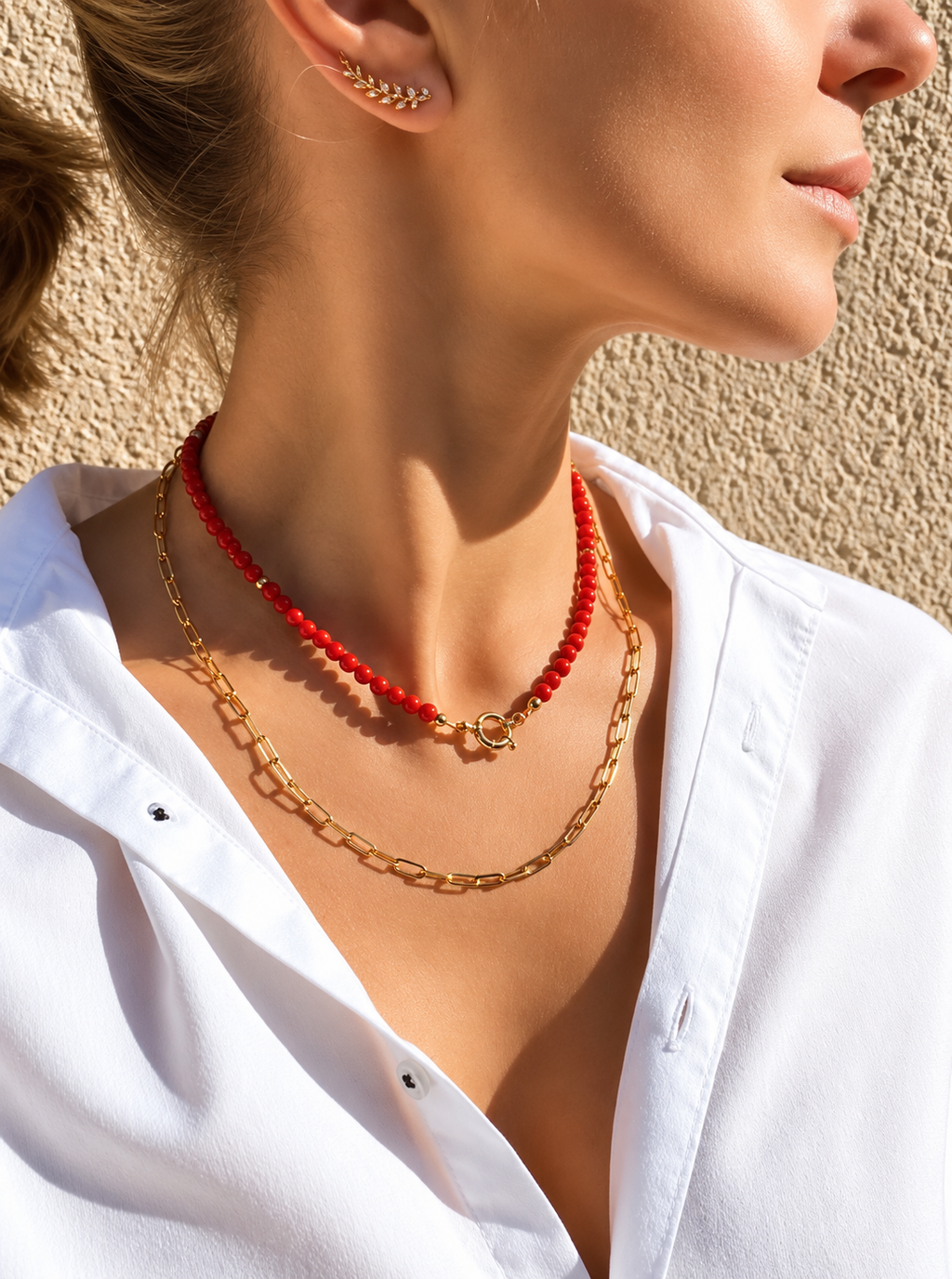 Necklace “Carmine”