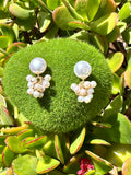 Pearl Cluster Earrings “Jasmin”