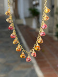 Padparadscha Sapphire Necklace