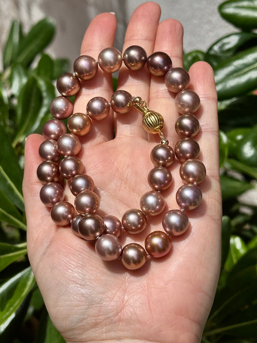 Brown Pearl Necklace