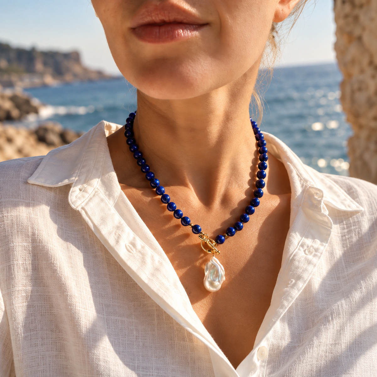 Necklace “Santorini”