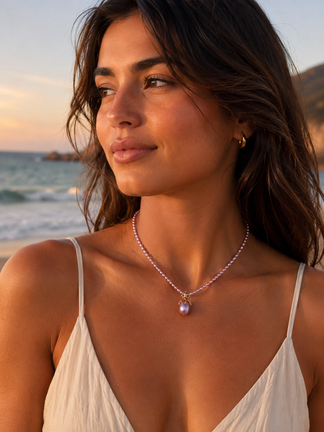 Pearl Necklace “Pulpo”
