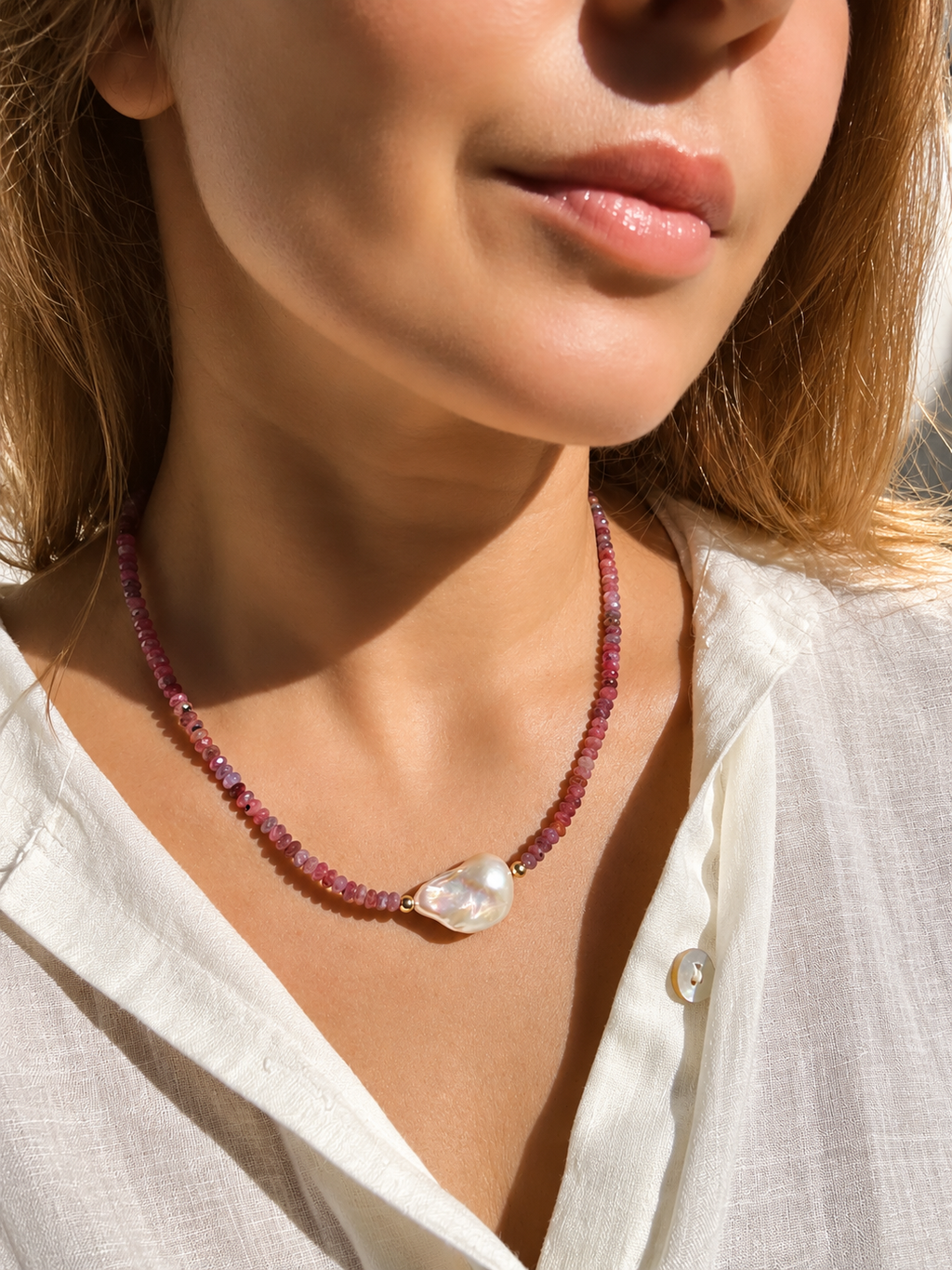 Rubi Necklace “Amara”