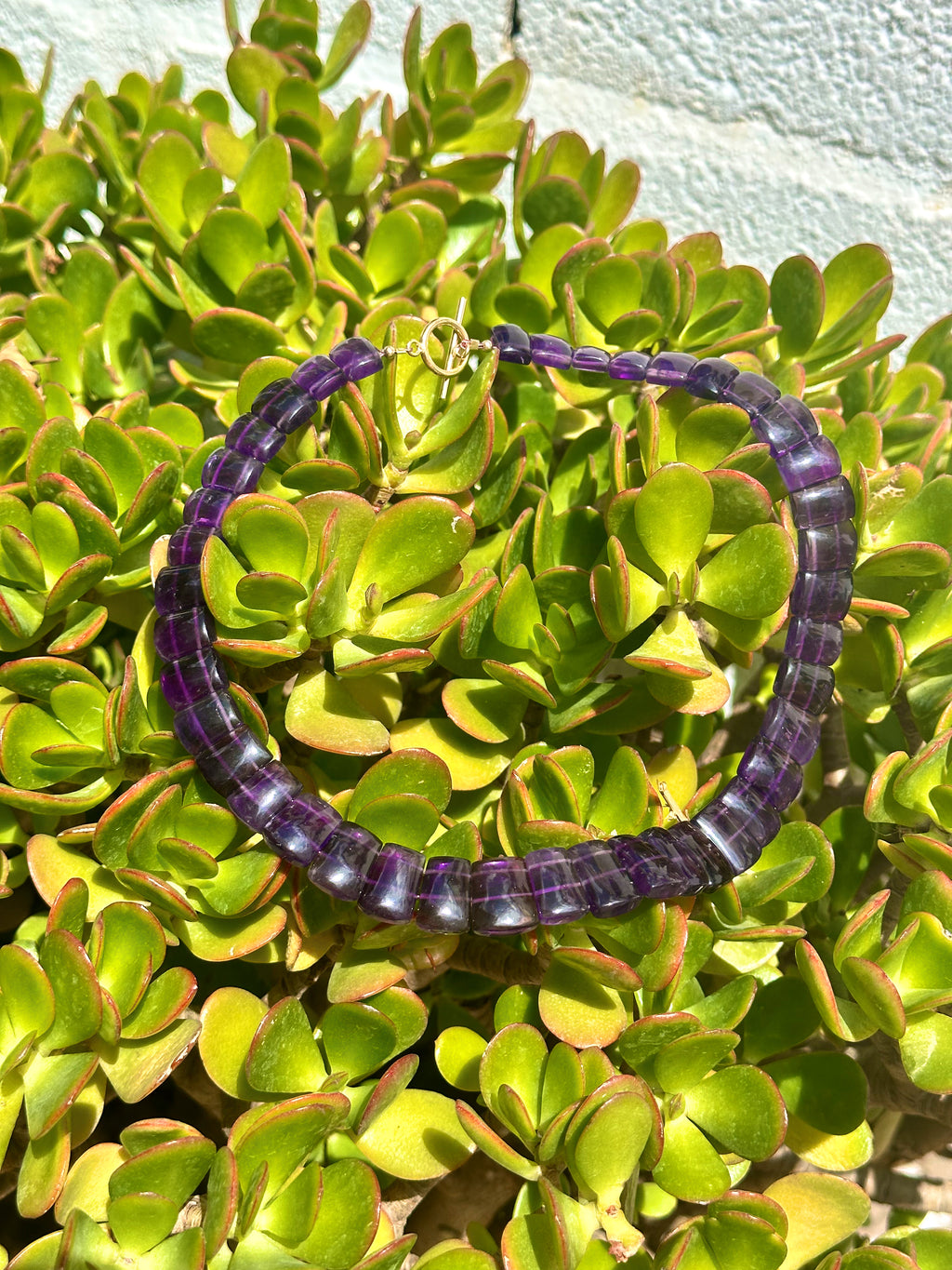 Cleopatra Style Amethyst Choker