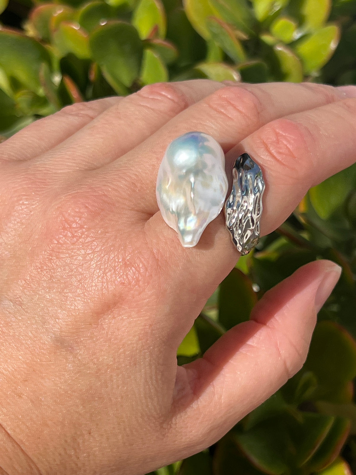 Ring “Onda” In Silver