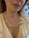 Citrine And Pearl Necklace Leyla Beaded Necklaces