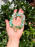 Chrysoprase Beaded Necklace
