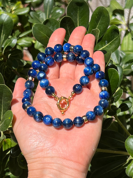 Kyanite 2025 bead necklace