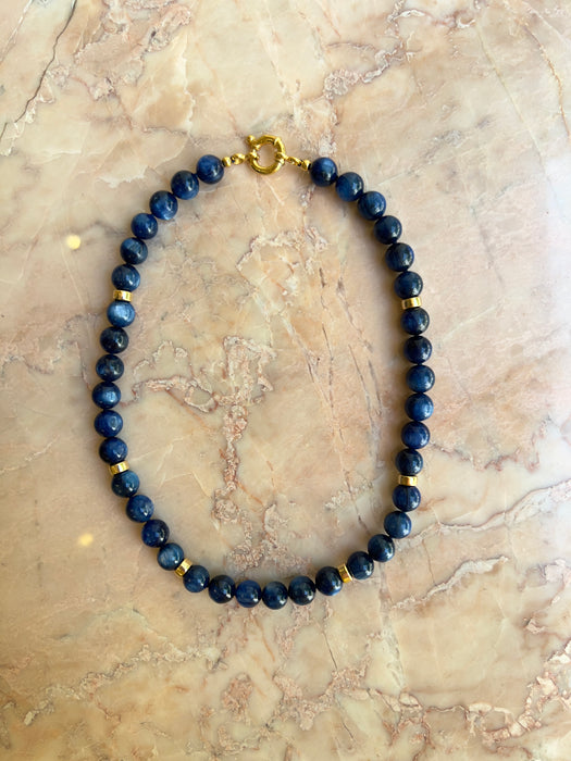 Kyanite Beaded Necklace