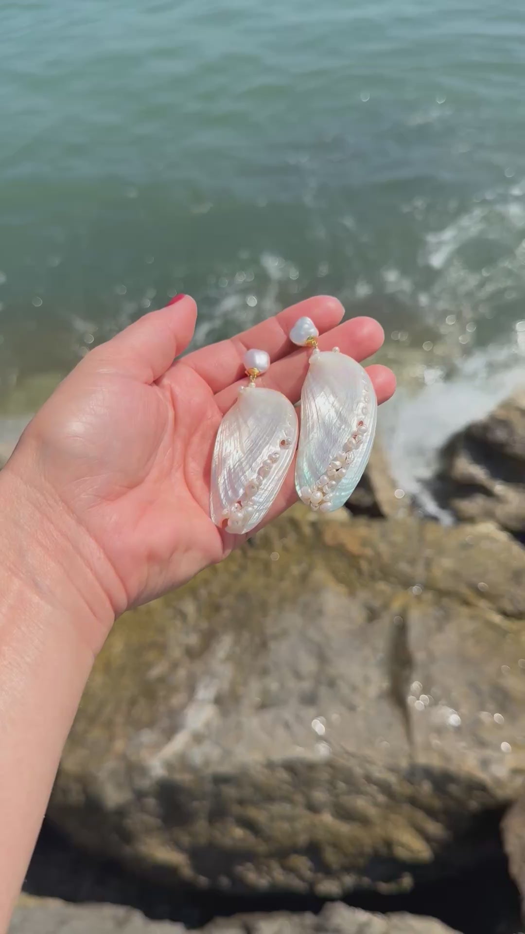 Seashell Earrings “Aphrodite”