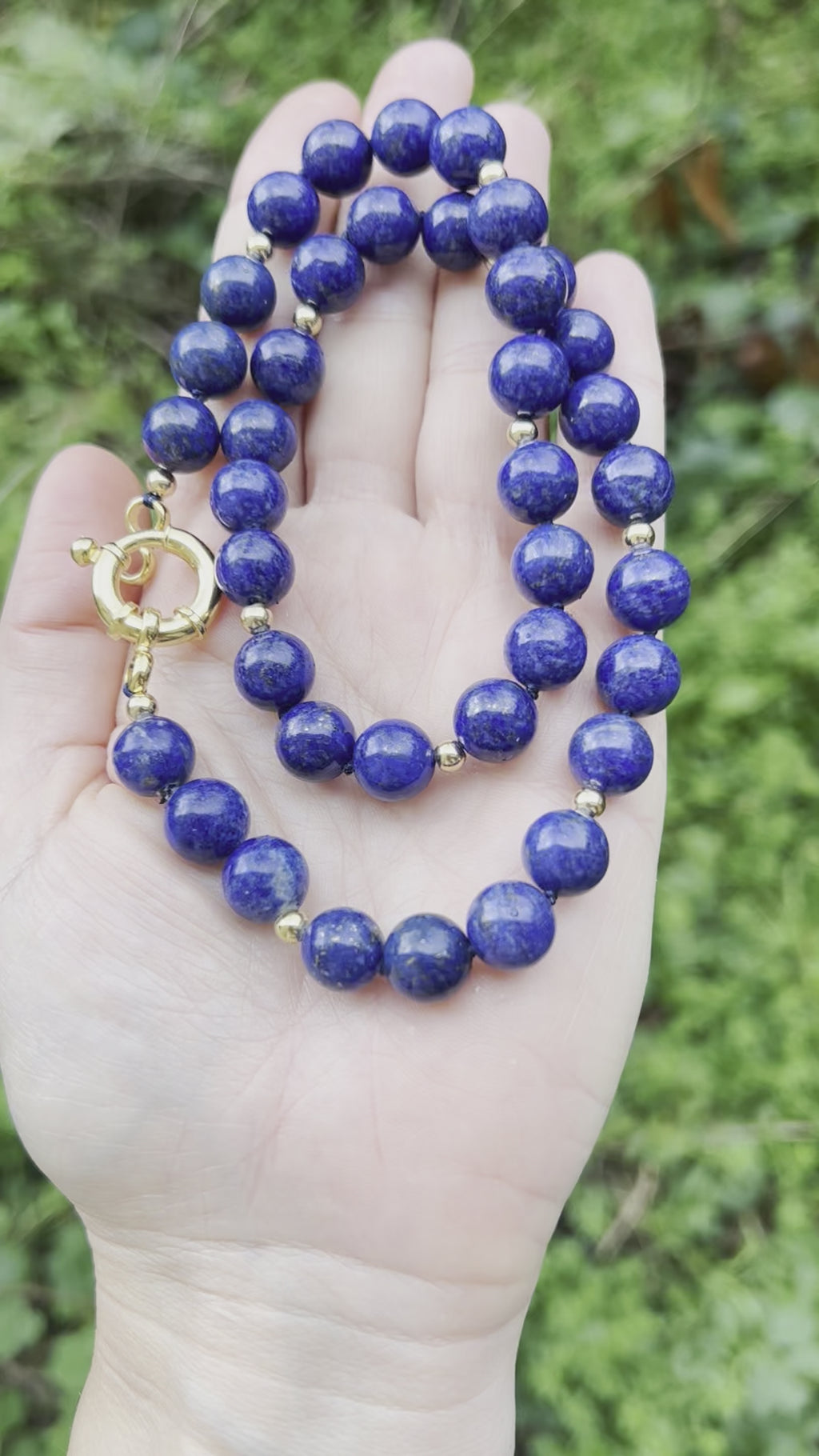 lapis lazuli necklace