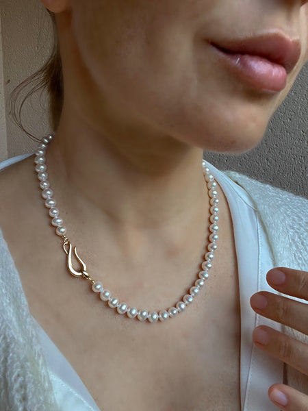 Akoya pearl necklace