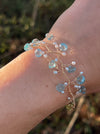 topaz twig bracelet