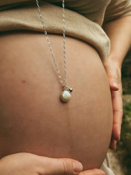 Pregnancy Necklace "Selene", Mom To Be Gift, Maternity Necklace