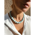 Chunky amazonite necklace