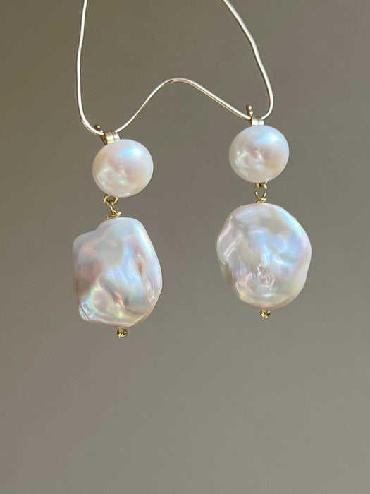 Bridal Baroque Pearl Earrings Dana Dangle & Drop Earrings