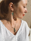 Green Onyx Dangle Earrings Dangle & Drop Earrings