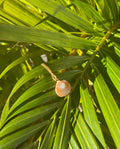 Real Pearl in a Sea Shell Necklace.