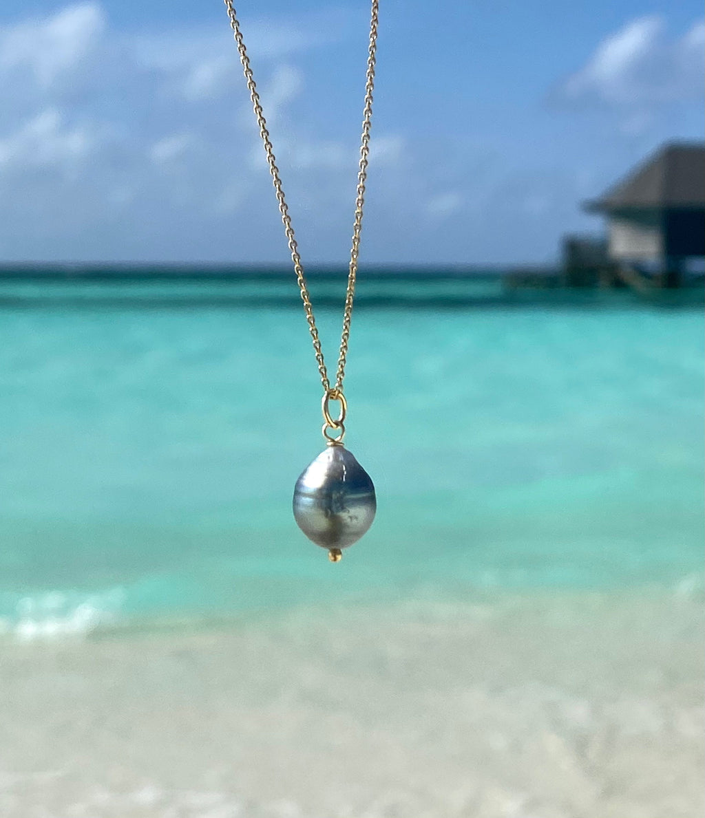 Tahitian Pearl Pendant Necklace “Moana”