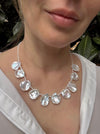 Large Petal Pearl Necklace Teresa Beaded Necklaces